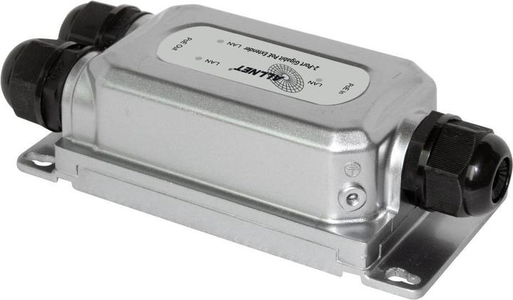 Produktbild Allnet poe 2x extender repeater outdoor switch ip67 ieee802.3bt in - 2xat out all-pr2013o-30w