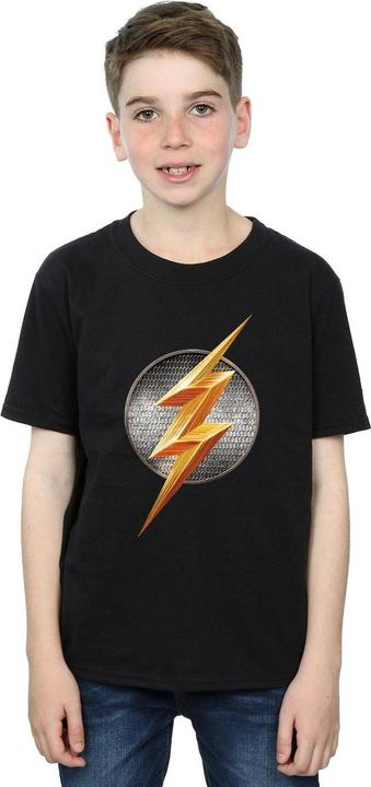 Image du produit - T-shirt JUSTICE LEAGUE MOVIE FLASH EMBLEM - Garçon (116)
