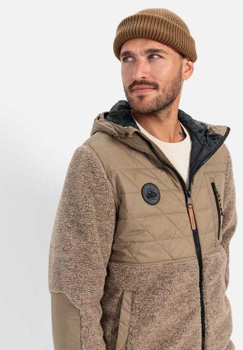 Produktbild Camel Active Teddyjacke im Materialmix (60)