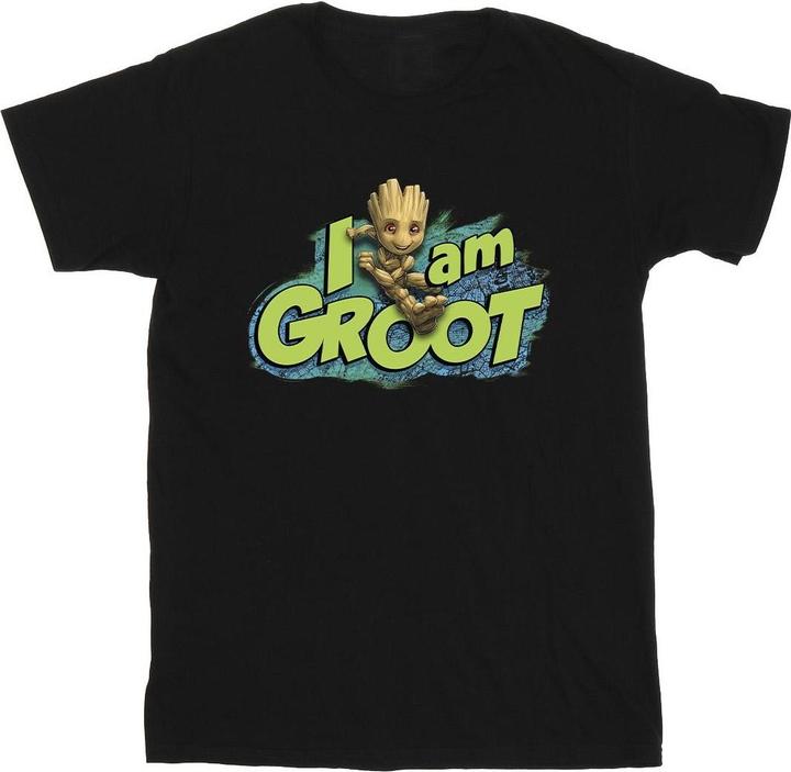 Produktbild Guardians Of The Galaxy I Am Groot Jumping TShirt (M)