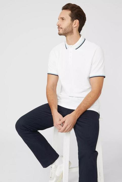 Image du produit Universal Textiles Polo à pointe en piqué pour hommes (L)