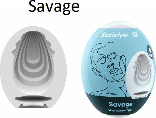 Actual product image Satisfyer Masturbator Egg