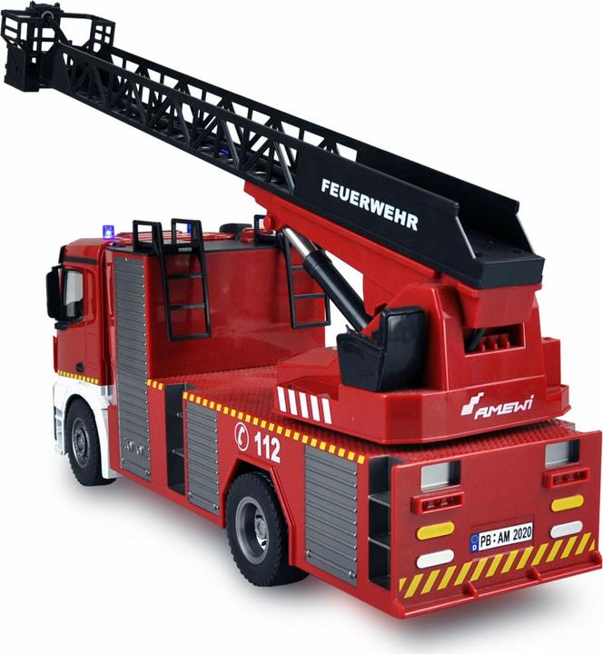 Produktbild Amewi Mercedes-Benz Feuerwehr Elektro Brushed Einsatzfahrzeug 4WD 1:18 RTR (RTR Ready-to-Run)