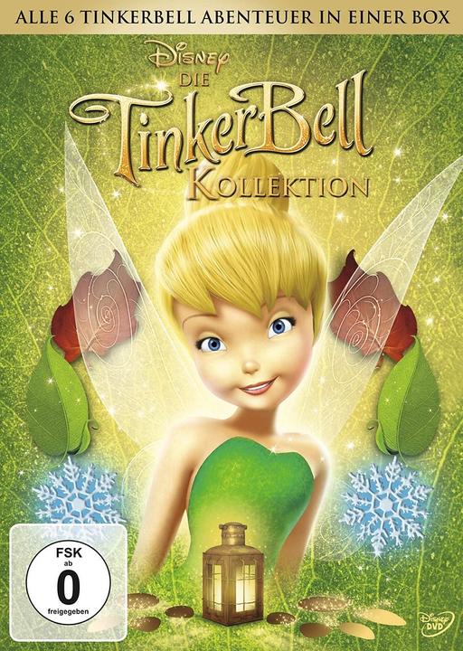 La collection de la fée Clochette 1-6 (DVD, 2015, Allemand)