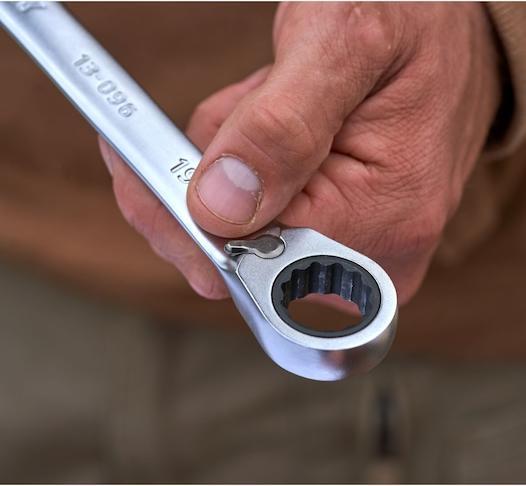 Actual product image Stanley Ratchet ring spanner (17 mm, 12 mm, 14 mm, 10 mm, 13 mm)