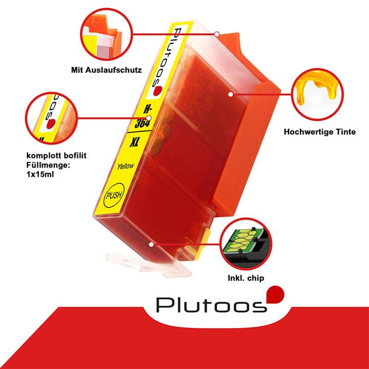 Produktbild Plutoos HP 364XL (C, M, Y, BK)