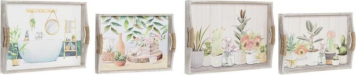 Image du produit DKD Home Decor Tablettset 40 x 30 x 6 cm Holz MDF (2 Stück)