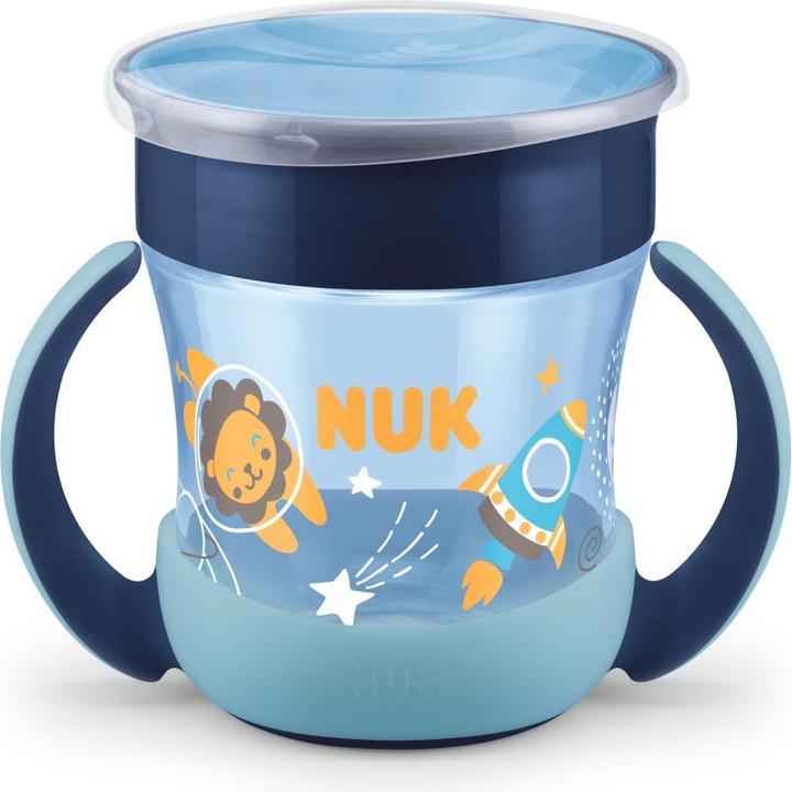 Produktbild NUK Mini Magic Cup Night, 160ml, einzigartiger Trinkrand, abdichtende Silikonscheibe, ab 6 Monaten (0.16 l)