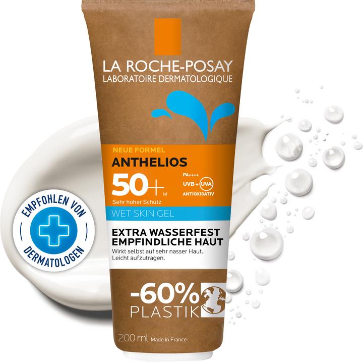 Produktbild La Roche Posay Anthelios Wet Skin Gel LSF 50+ (Sonnengel, SPF 50+, 200 ml, 213 g)
