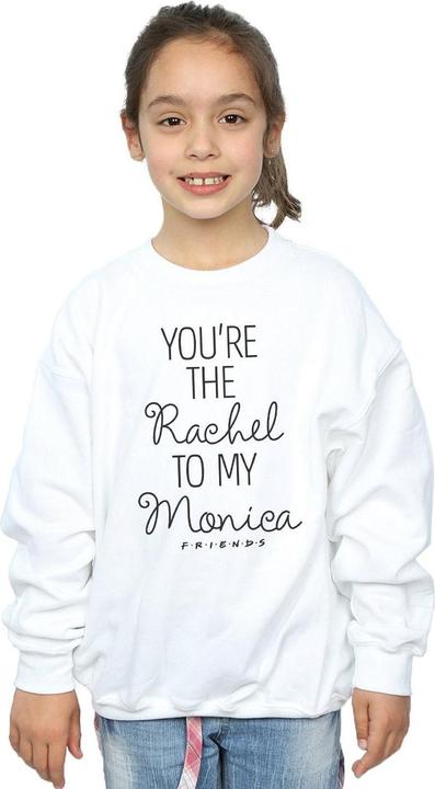 Actual product image Friends Girls You're The Rachel To My Monica Sweatshirt (152, 158)