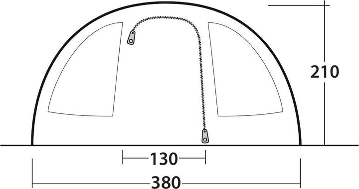 Valeurs nutritives et ingrédients Outwell Sky 6 (Tente tunnel, 21.80 kg, 6 personnes)