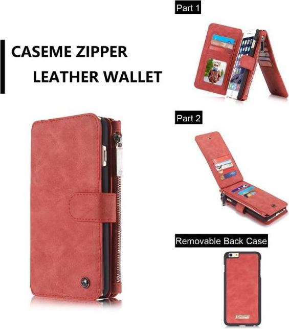 Immagine prodotto Caseme Custodia in pelle con portafoglio (Apple iPhone 6s, Apple iPhone 6)
