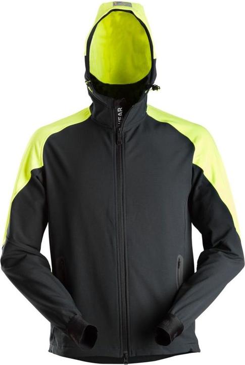 Produktbild Snickers Workwear 80250467006 Neon Kapuzenpulli mit Reissverschluss L (XS, S, M, L, XL, XXL, 3XL)