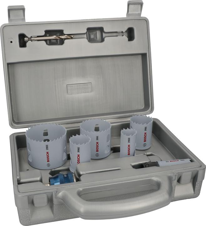 Produktbild Bosch Professional Zubehör PRO Multi Material PC Plus Lochsägen-Set, 9-tlg. (25 mm, 20 mm, 38 mm, 32 mm, 64 mm, 51 mm)