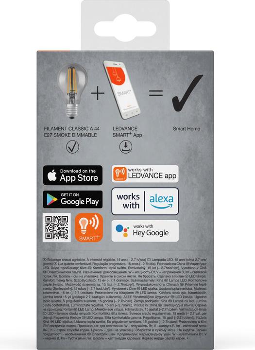 Image du produit Ledvance Smart+ Lecture (E27, 6 W, 540 lm, 1 x, F)