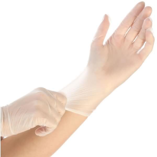Actual product image Hygostar unisex disposable gloves CLASSIC transparent size M 100 pcs. (M)