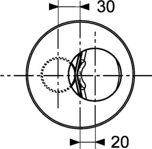 Produktbild TECE TECEdrainline Ablauf senkrecht DN 50, 1,3 l/s (Ablaufgarnitur)