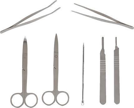 Byomic Dissecting Instruments In Case