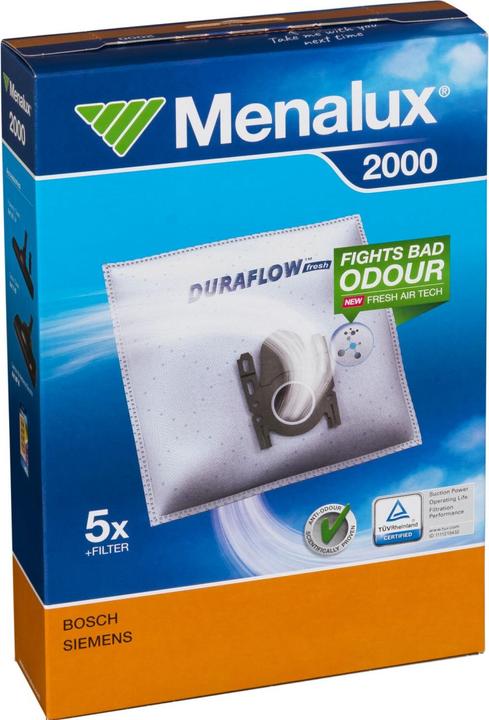 Menalux Vacuum Cleaner Bag DURAFLOW (5 x)