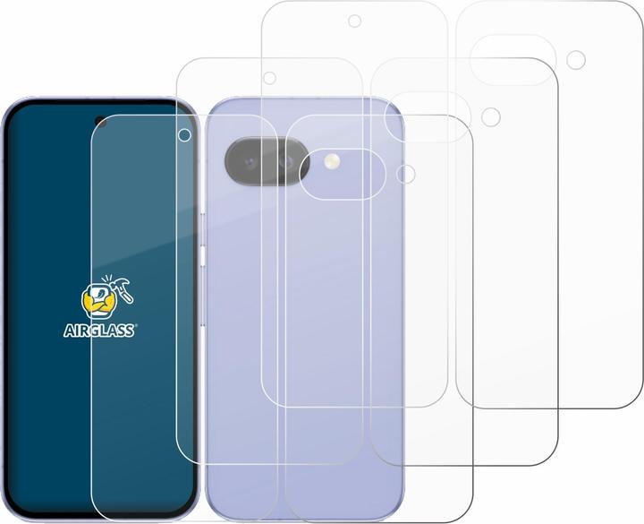 Produktbild BROTECT Schutzglas Schutzfolie Displayschutz Display Schutz Glas Folie klar (3 Stück, Google Pixel 9a)