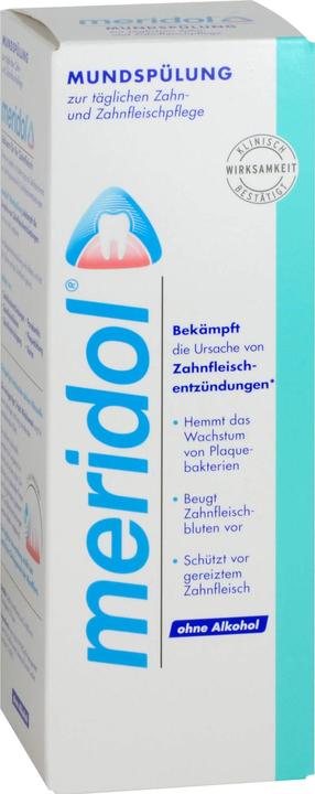 Produktbild Meridol Mundspülung zur täglichen Zahn- und Zahnfleischpflege, 400 ml Lösung (400 ml, Mundspülung)