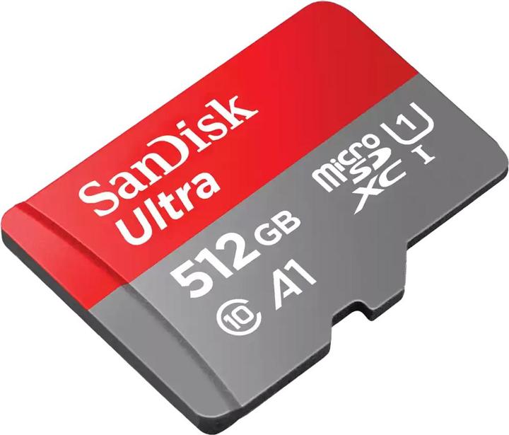 Actual product image SanDisk Ultra (512 GB, microSDXC, U1, UHS-I)