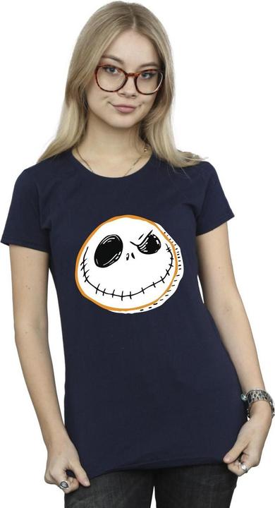 Immagine prodotto Disney The Nightmare Before Christmas Jack Face Maglietta Donna (XL)