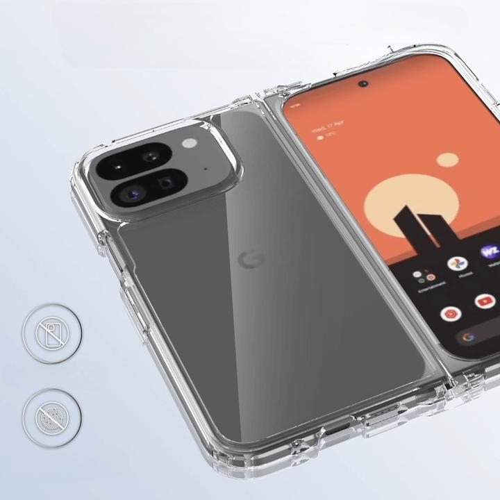 Produktbild Cover-Discount Google Pixel 9 Pro Fold - Schützende Acryl-Handyhülle mit erhöhtem Rand (Google Pixel 9 Pro Fold)