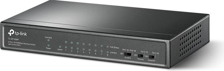 Actual product image TP-Link TL-SF1009P (9 Ports)