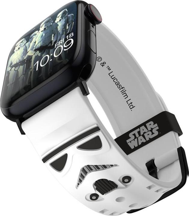 Produktbild Moby Fox Star Wars - Apple Watch Armband 38/40/41/42/44/45/49 mm (Stormtrooper 3D) (Silikon)