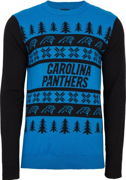 Produktbild Foco NFL Ugly Sweater XMAS Strick Pullover Carolina Panthers - XL (XL)