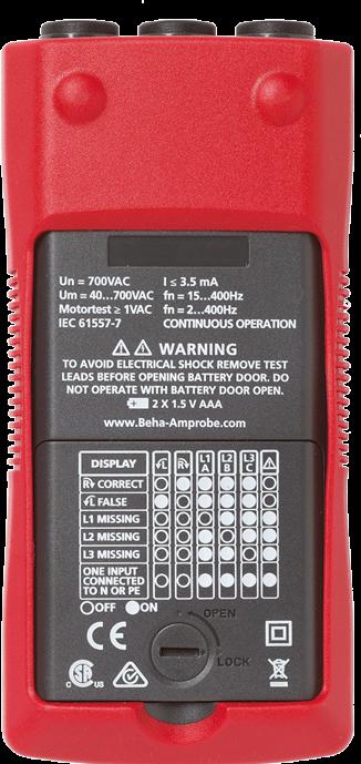 Produktbild Beha Amprobe Drehfeld-Richtungsanzeiger (CAT IV 600V)