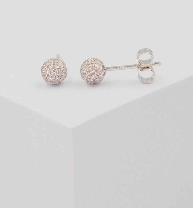 Produktbild Muau Ohrringe (750/18K Weissgold)