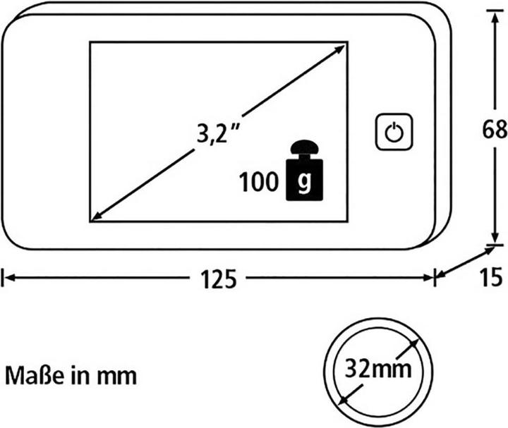 Actual product image Burg Wächter Door eGuard DG 8100 (Digital)