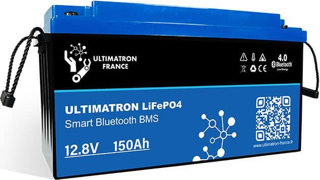 Immagine prodotto Ultimatron Batteria di alimentazione UBL-12V-150Ah LiFePO4 (12 V, 150 Ah)