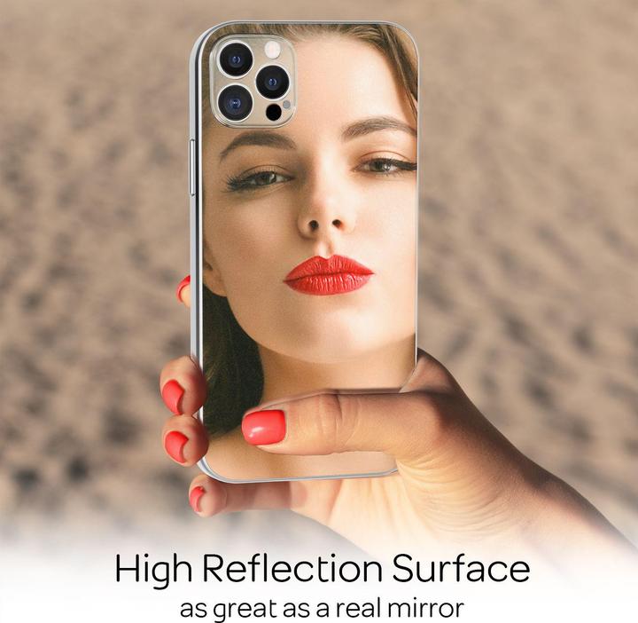 Actual product image Nalia Mirror tempered glass cover (Apple iPhone 13 Pro)