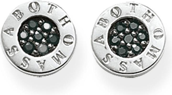 Image du produit Thomas Sabo Boucles d'oreilles Classic Pavé Noir (Argent)