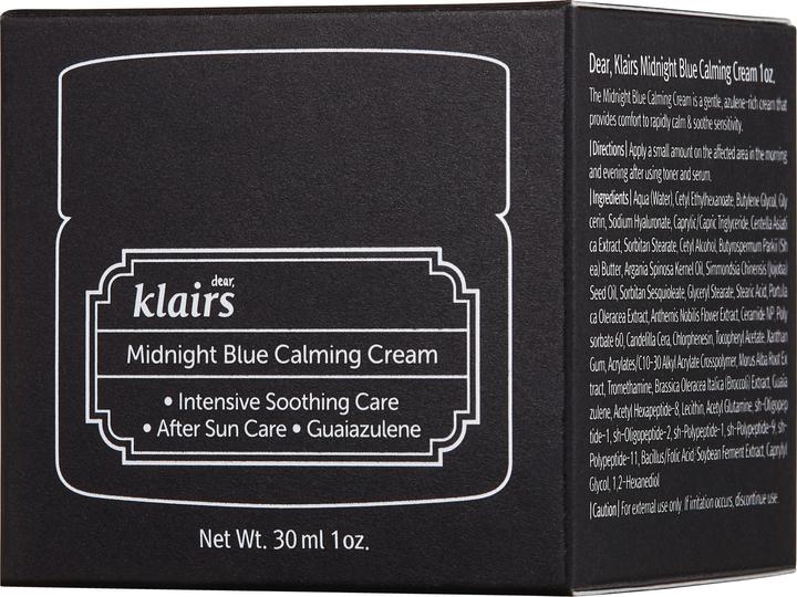 Produktbild Klairs Midnight Blue Calming Cream (30 ml, Tagescreme)