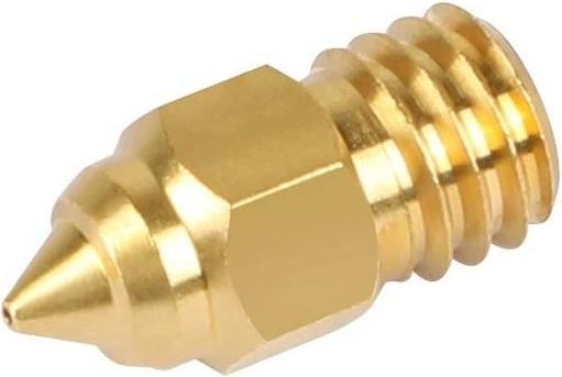 Actual product image Creality Nozzle brass MK 0.4 mm, 5 pieces (Blast pipe)