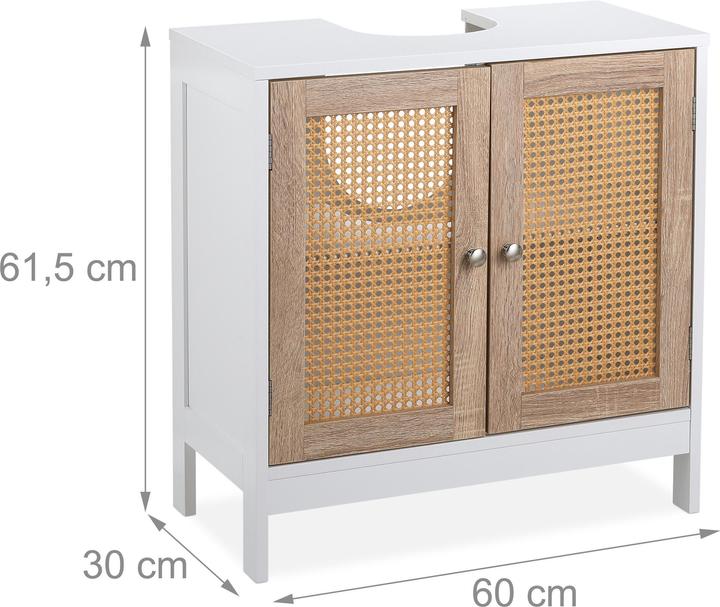 Actual product image Relaxdays Vanity unit (60 x 30 x 61.5 cm)