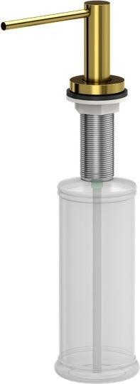 Actual product image Q Company JUDY liquid dispenser with gold PVD coating