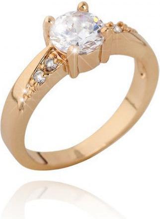 Produktbild Hermex Gold Ring RGP mit Zirkonia - Gold Gr. 57 (57)