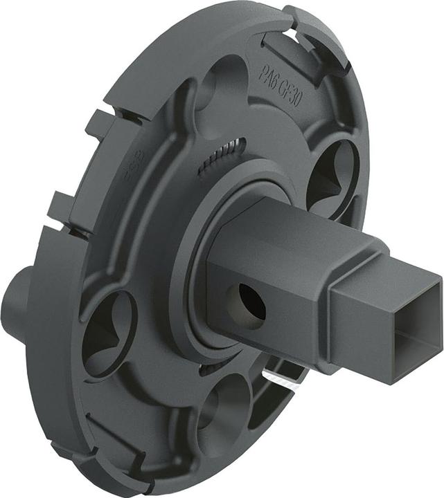 Produktbild FSB Adapter-Rosette Drücker Führungsansatz 8 mm ASL, schwarz (Türgarnitur)