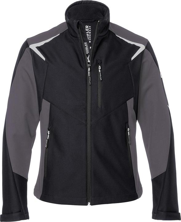 Kübler Jacke Ultrashell BODYFORCE schwarz/anthrazit Form 1625 Grösse XL (XL)