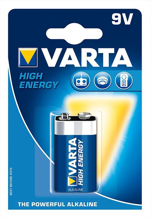 Image du produit Varta Longlife Power (1 pcs, 9V Block, 580 mAh)