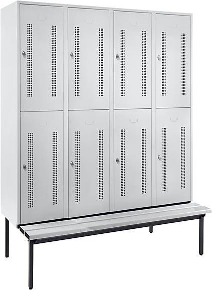 Image du produit Wolf Vestiaire mi-hauteur avec piètement banc (160 cm, 214 cm)