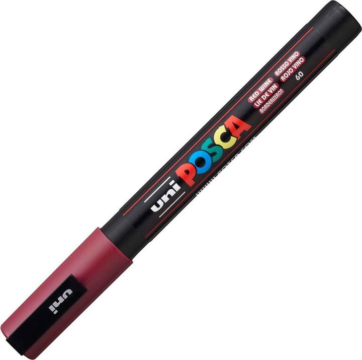 Produktbild Posca Marker PC-3M Rundspitze (Rot, 1.30 mm, 1 x)