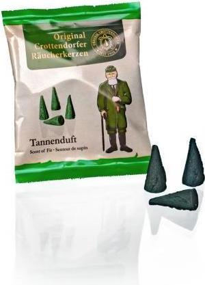 Actual product image Crottendorfer 1051 - Trial pack of incense cones, pine scent, bag of 5 M