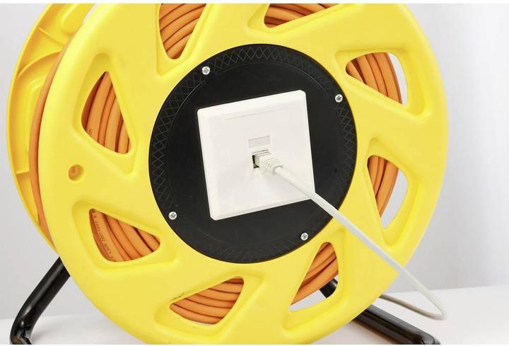 Immagine prodotto Renkforce Bobina di cavo di rete CAT 7A S/FTP RJ 45 90 m (S/FTP, CAT7a, 90 m)