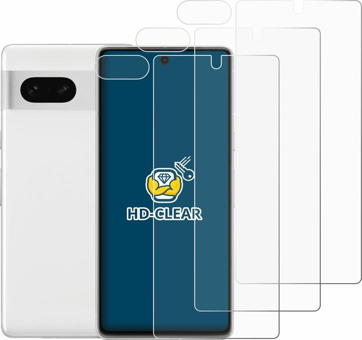 Produktbild BROTECT Schutzfolie Displayschutz Displayschutzfolie Folie Klar Transparent (6 Stück, Google Pixel 7)